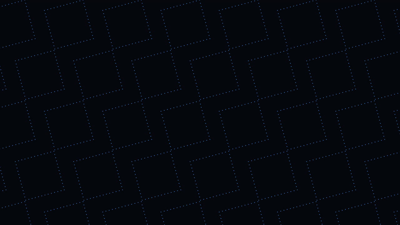 Dynamic black and white tiling intricate diagonal square pattern