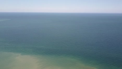 aerial footage of therthar lake in samarra iraq