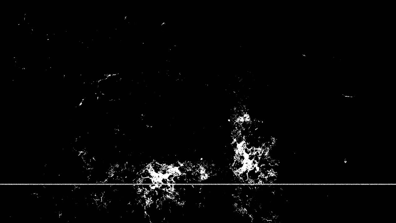 Abstract White Dust and Scratches Film Overlay
