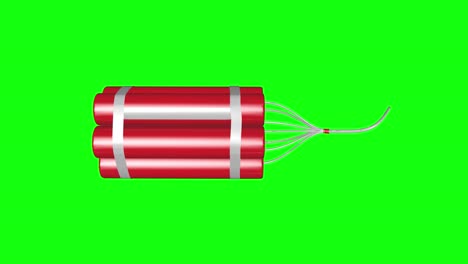 8-Animationen,-Rote-Dynamit-TNT-Bombe