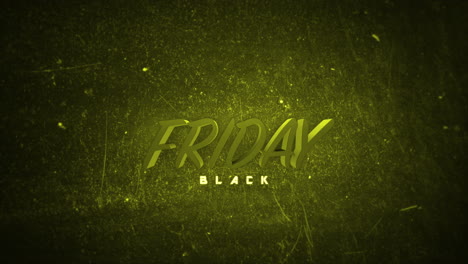 shadows and tones: dark monochrome black friday text on gradient