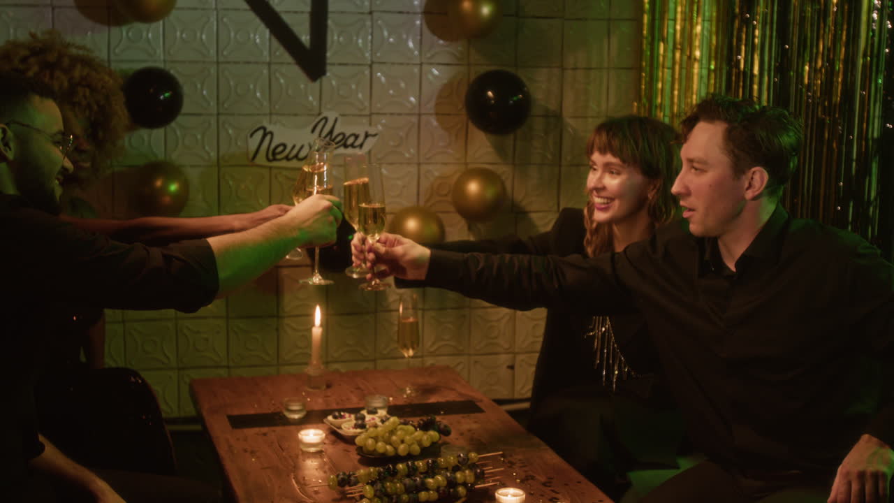 New Year's Eve Celebration with Friends