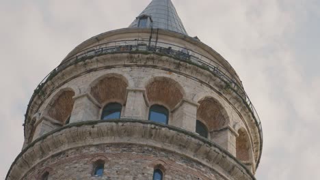 galata tower detail view