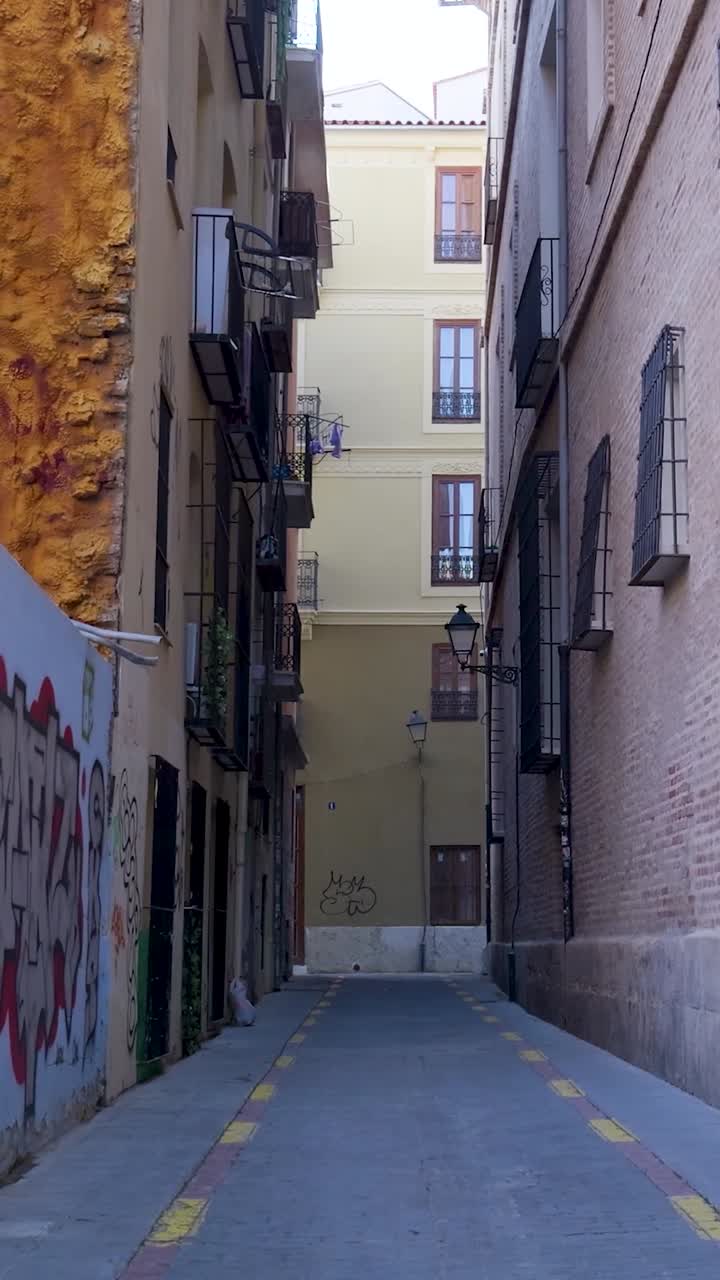 Narrow European Alleyway