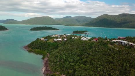 whitsundays shute harbour aerial