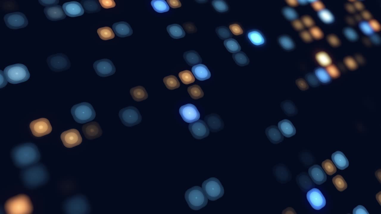 4k close up luces cuadradas tecnología digital hitech fondo conexión de interfaz digital y tecnología de comunicación global fondo futurista