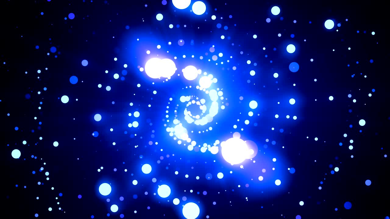 파란 패션 조명