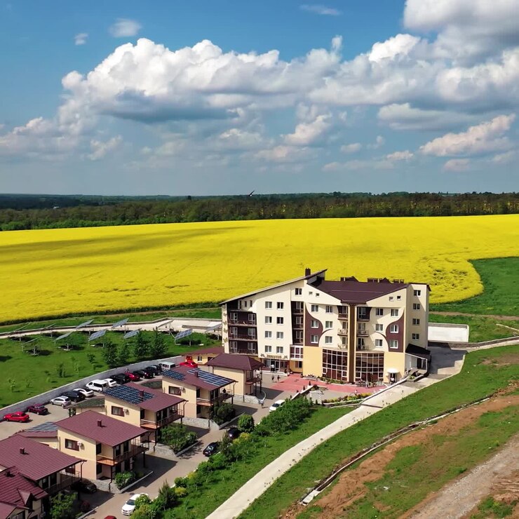 Vista de la zona residencial