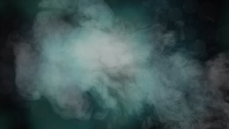 clouds on black background