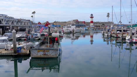 Oceanside,-CA-En-Una-Mañana-Temprano-En-El-Sur-De-California