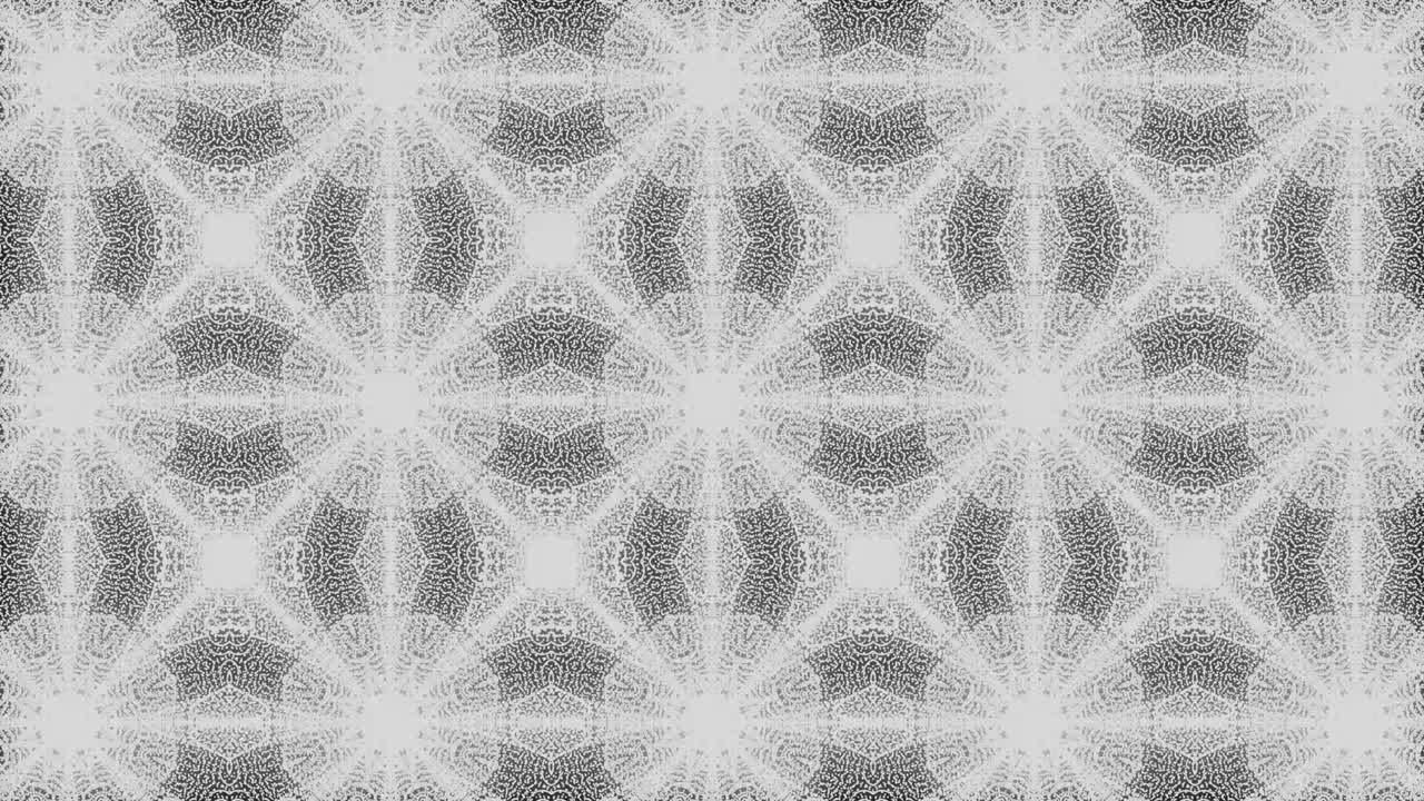 White color Pattern gothic design animation motion graphics