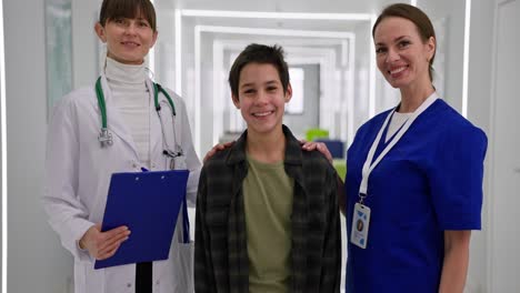 doctor and nurse with patient
