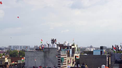 Indian-people-standing-on-rooftop