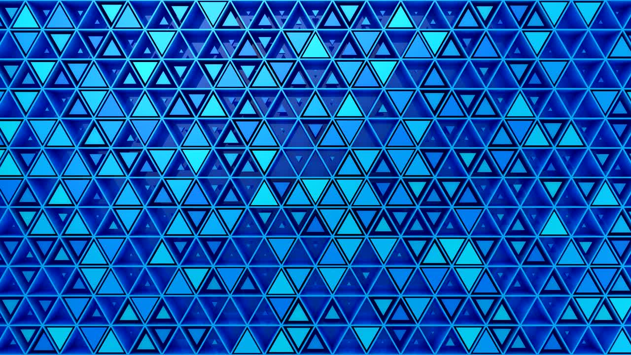 el fondo de los triángulos