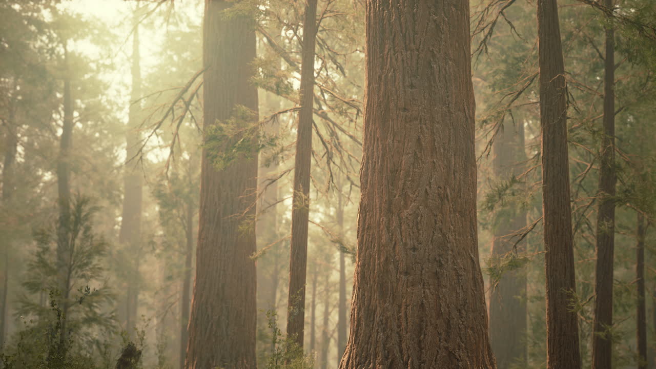 ⁇ 나무 숲 에 있는 거대 섹오이아