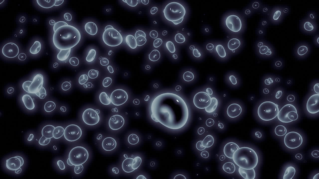 абстрактное представление клеток крови