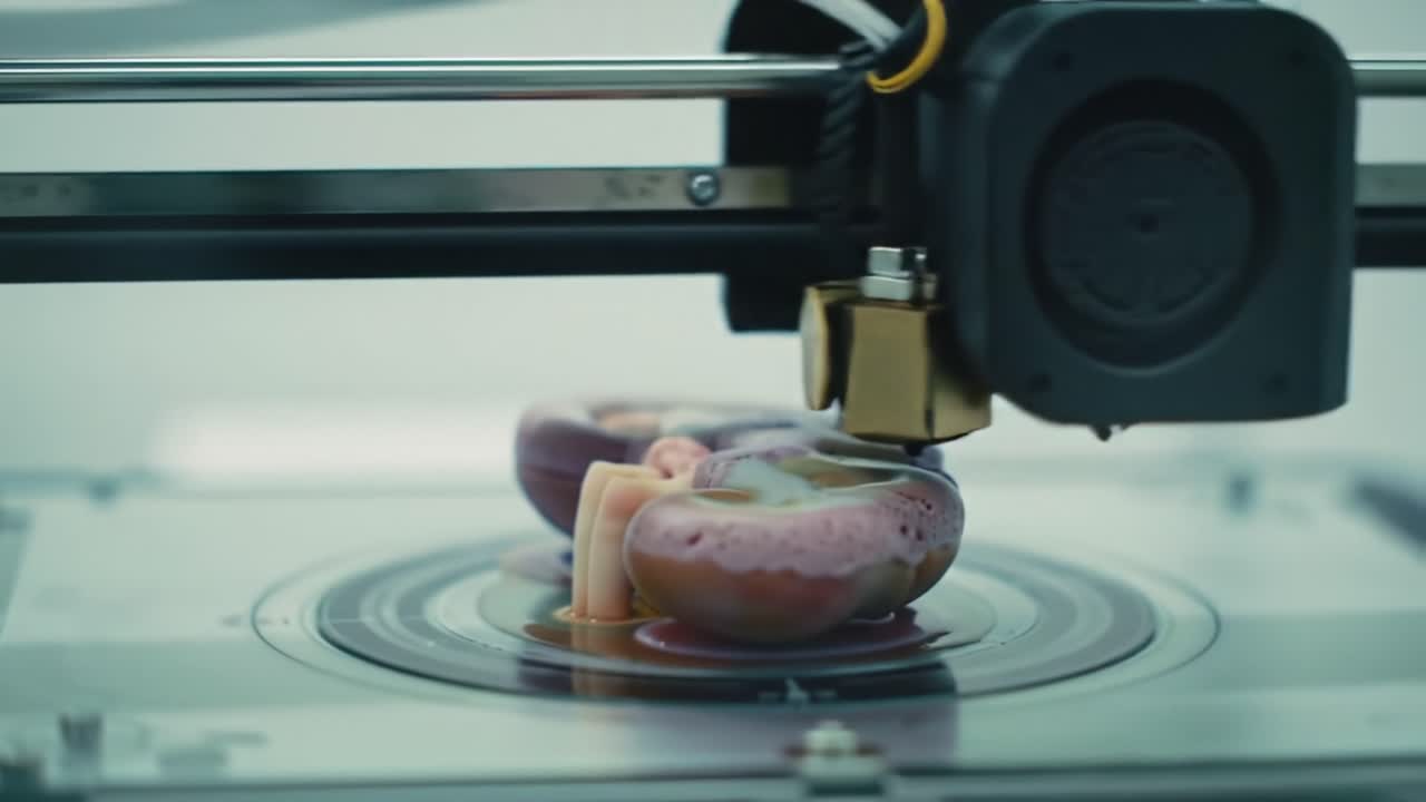 Innovative 3D Printing Process: Creating Complex Structures Using Advanced Technology in a Controlled Environment