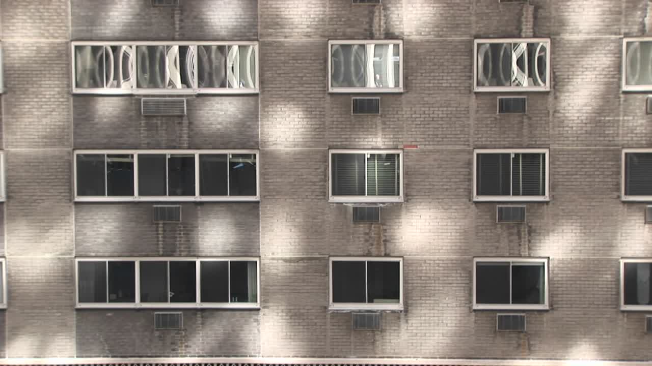 Sunlight Shadows And Windows Make An Interesting Urban Background
