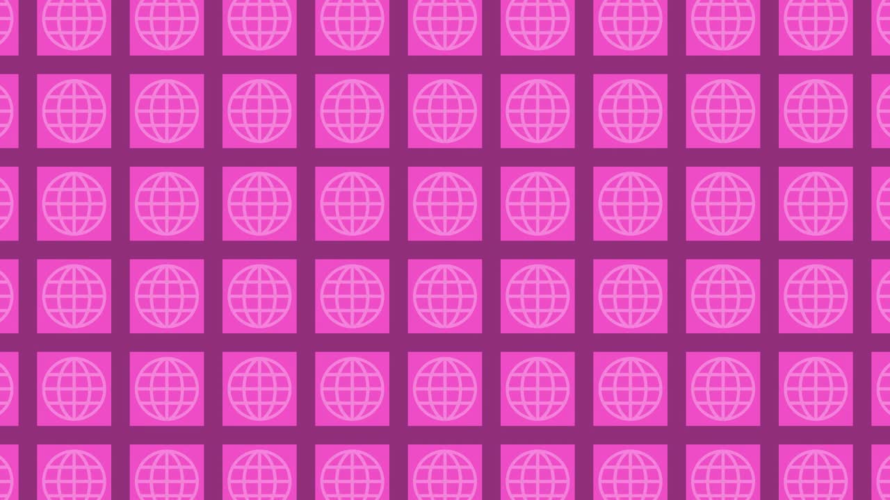 Sfondo con Motivo a Globi Rosa