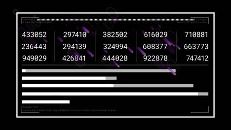 animation of shapes over data processing