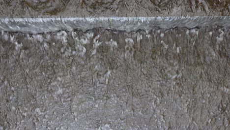 footage of water flowing on a concrete surface