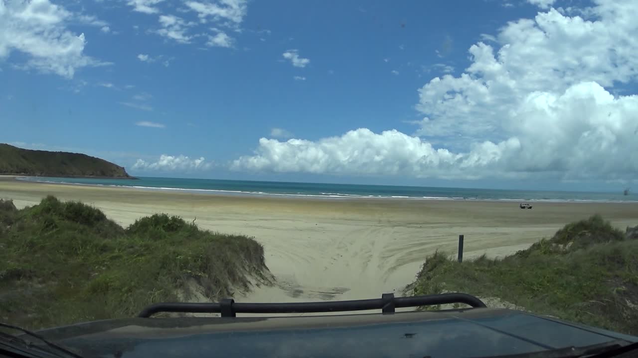 tracción en las 4 ruedas sobre arena