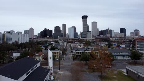 Nueva-Orleans,-Estados-Unidos,-La-Línea-Del-Horizonte