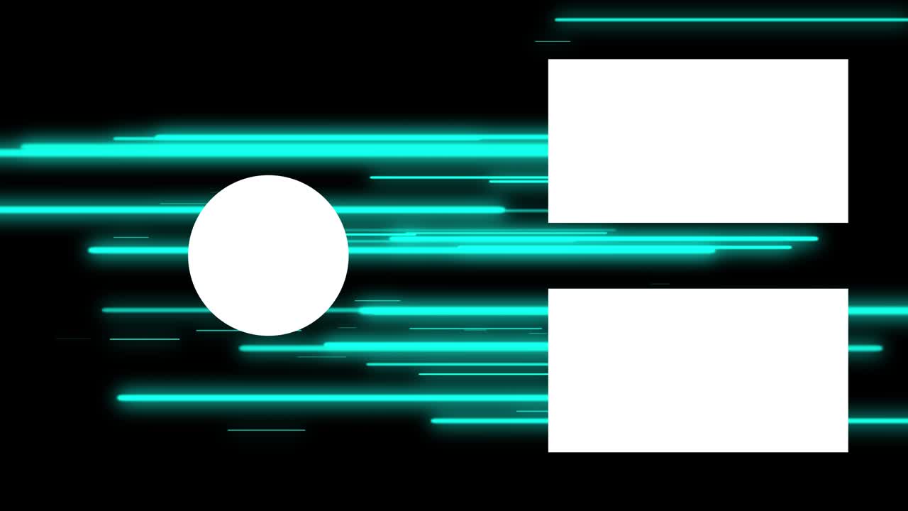 Object lighting end card ending screen motion graphics