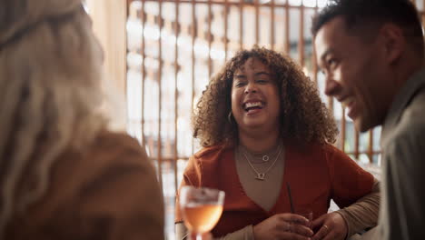 friends enjoying drinks at a bar