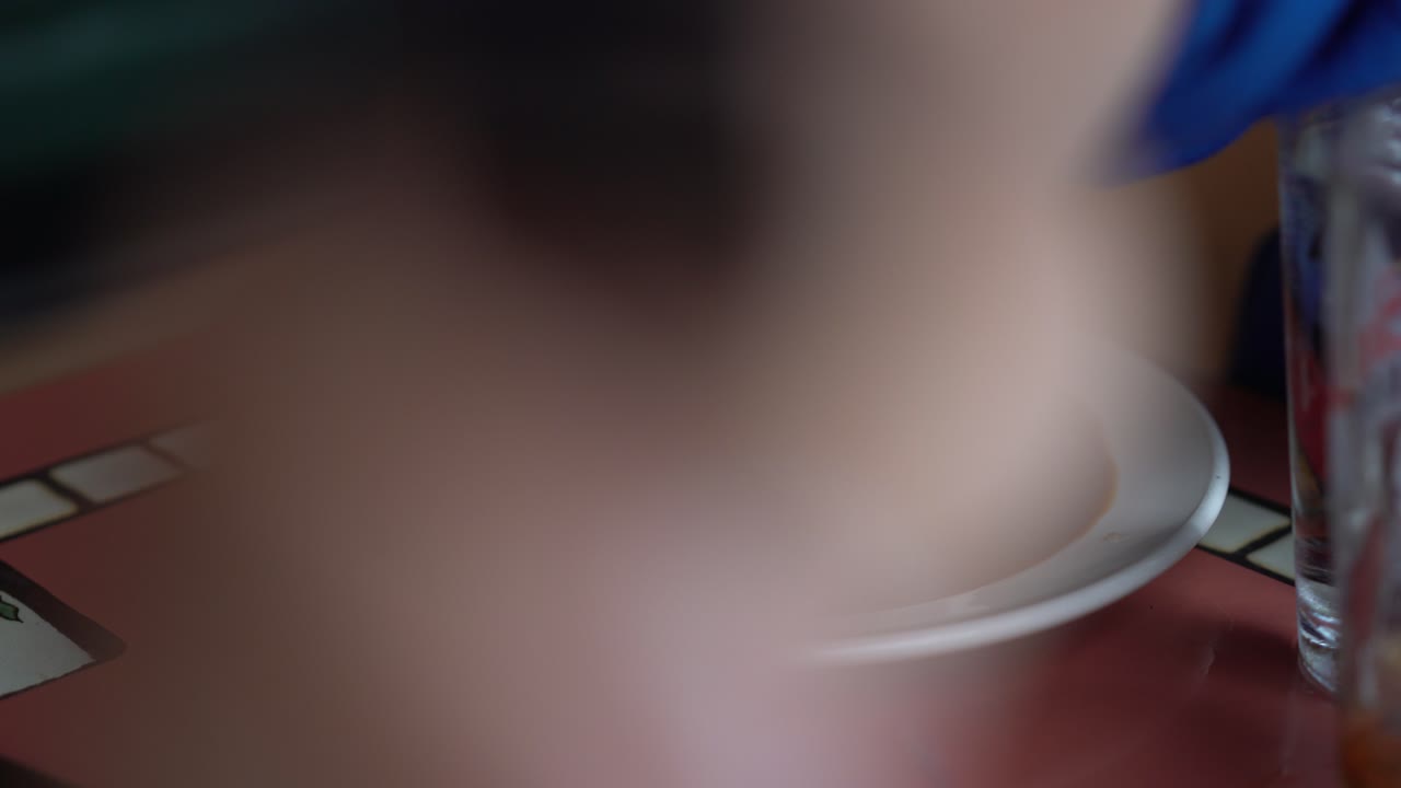 Tasty Dessert at dining table