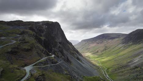 Aerial-hyperlapse-looking-down-Honister-pass-in-the-English-Lake-District