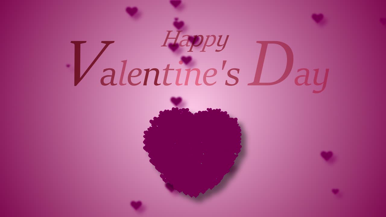 feliz día de san valentín - rosa