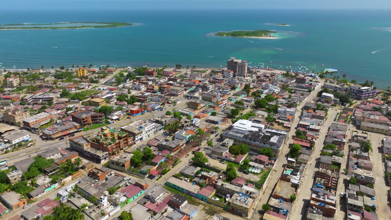 Coastal Tourist And Commercial Town Of Chichiriviche, Falc&oacute;n State, Venezuela