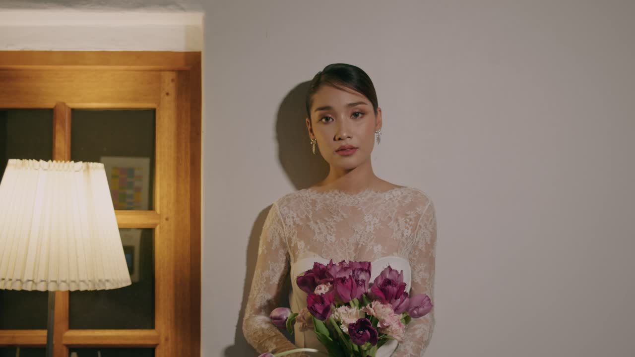 Bride Portrait with Bouquet