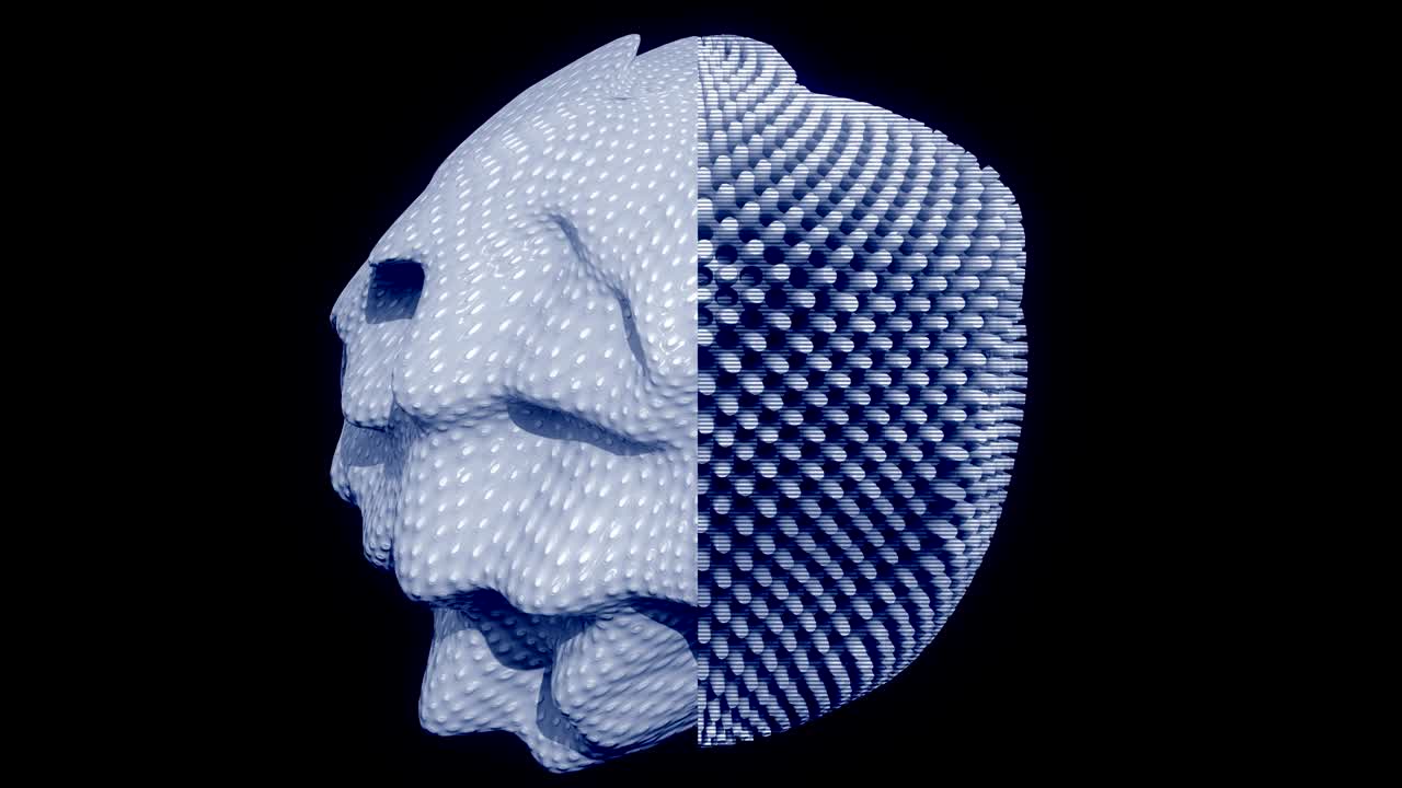 4k concepto de investigación celular abstracto.