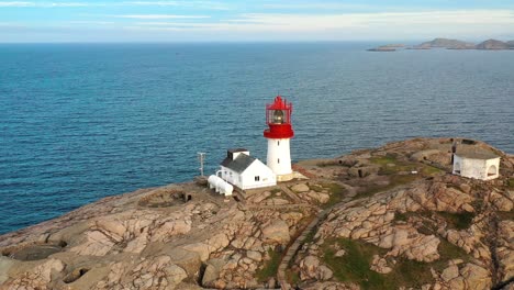 coastal lighthouse. lindesnes lighthouse is a coastal lighthouse at the southernmost tip of norway.