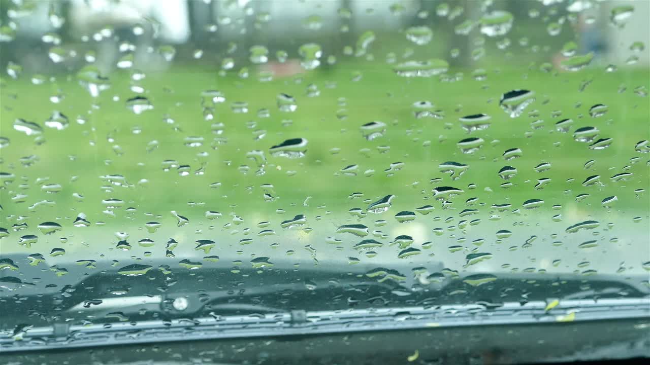 윈드스크리드 와이퍼 클로즈업 모션