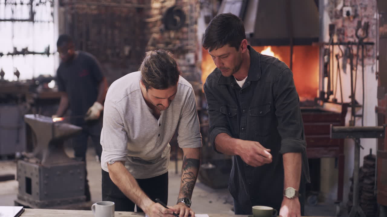 그들의 프로젝트를 계획하고 있습니다.