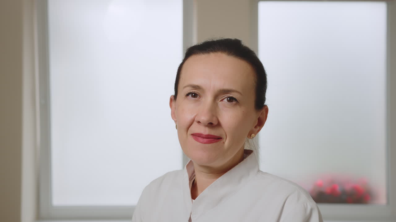 retrato de una doctora