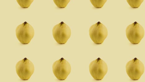 patrón de frutas de quince