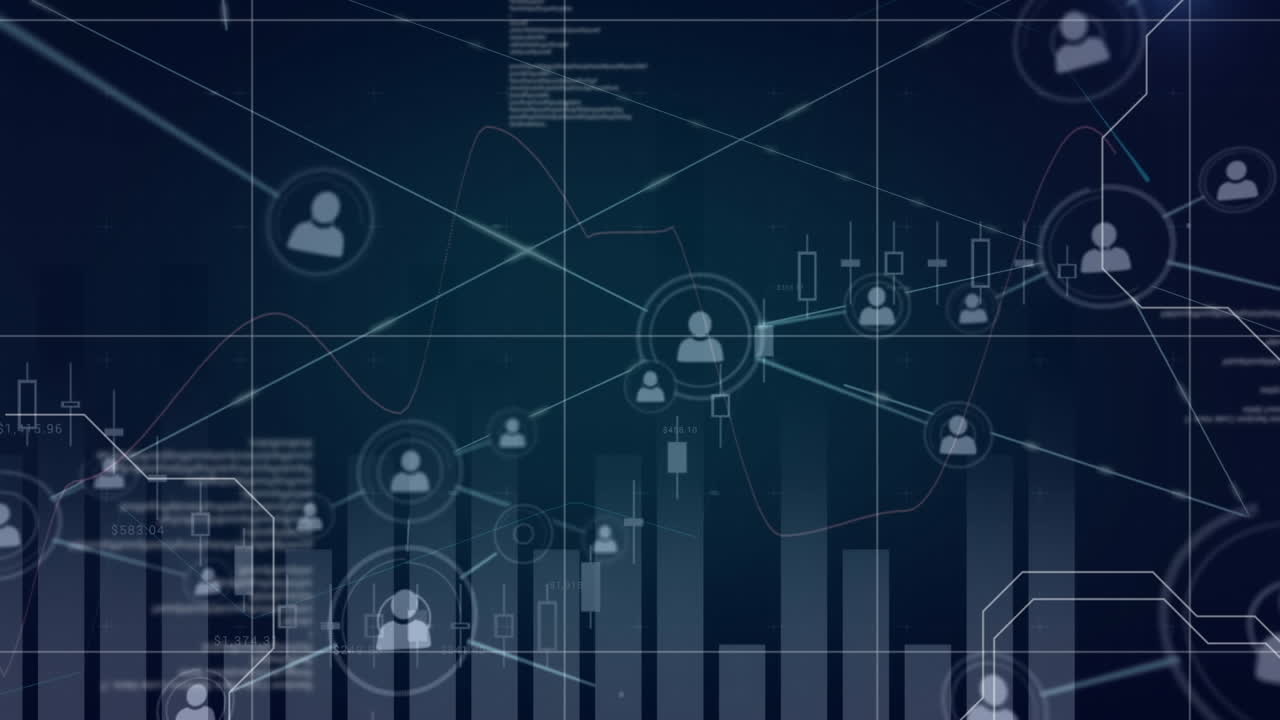 Network of connections and data processing