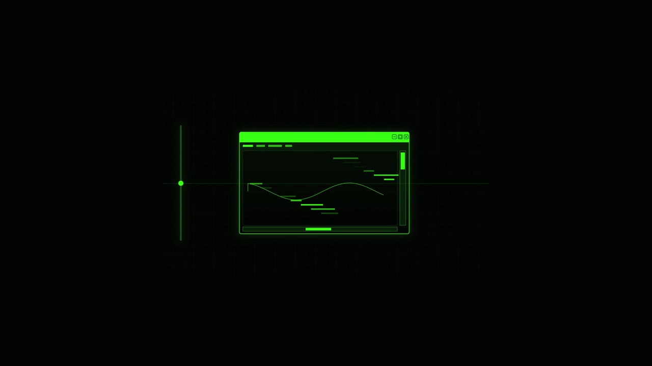 Digital Audio Workstation Interface with Moving Waveform
