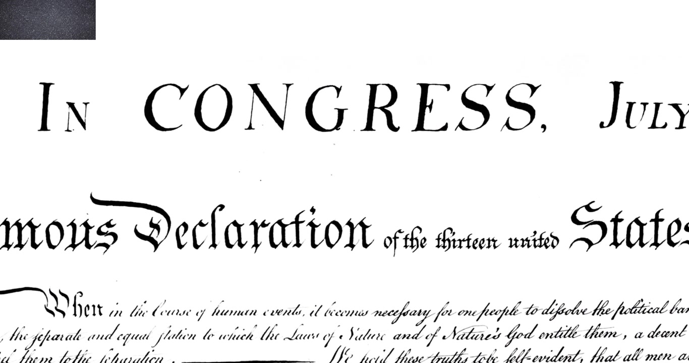 Animation of document with text over white background