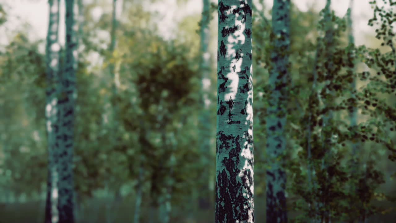 숲 속 의 버드나무