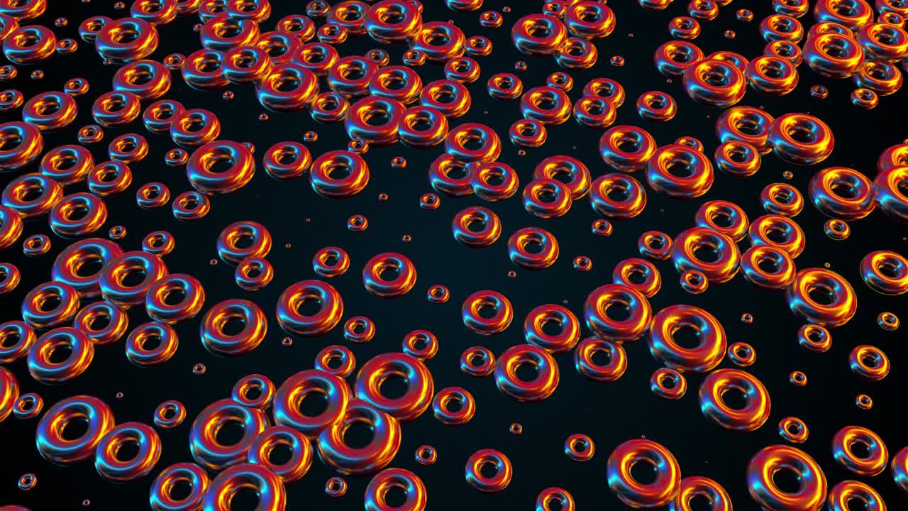 toros abstractos de colores