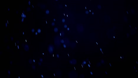 partículas de polvo mágico brillantes