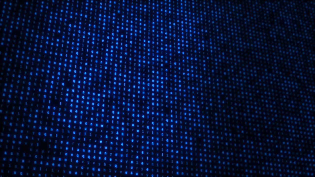 Binary code wave background digital binary code wave animation number animation futuristic matrix