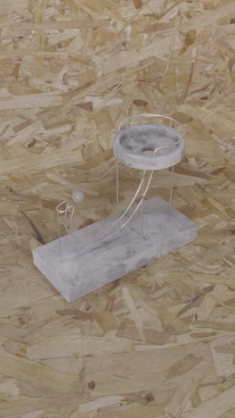 concrete miniature play structure