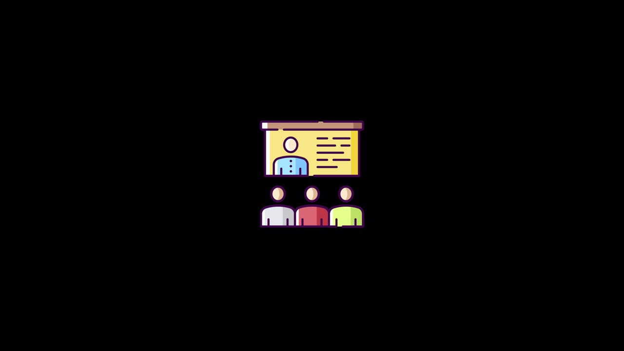 Conference Icon animation