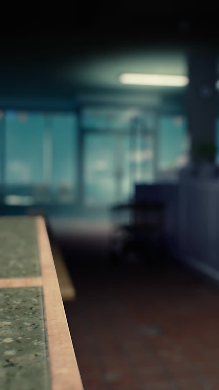 Office Interior with a Desk and Chair